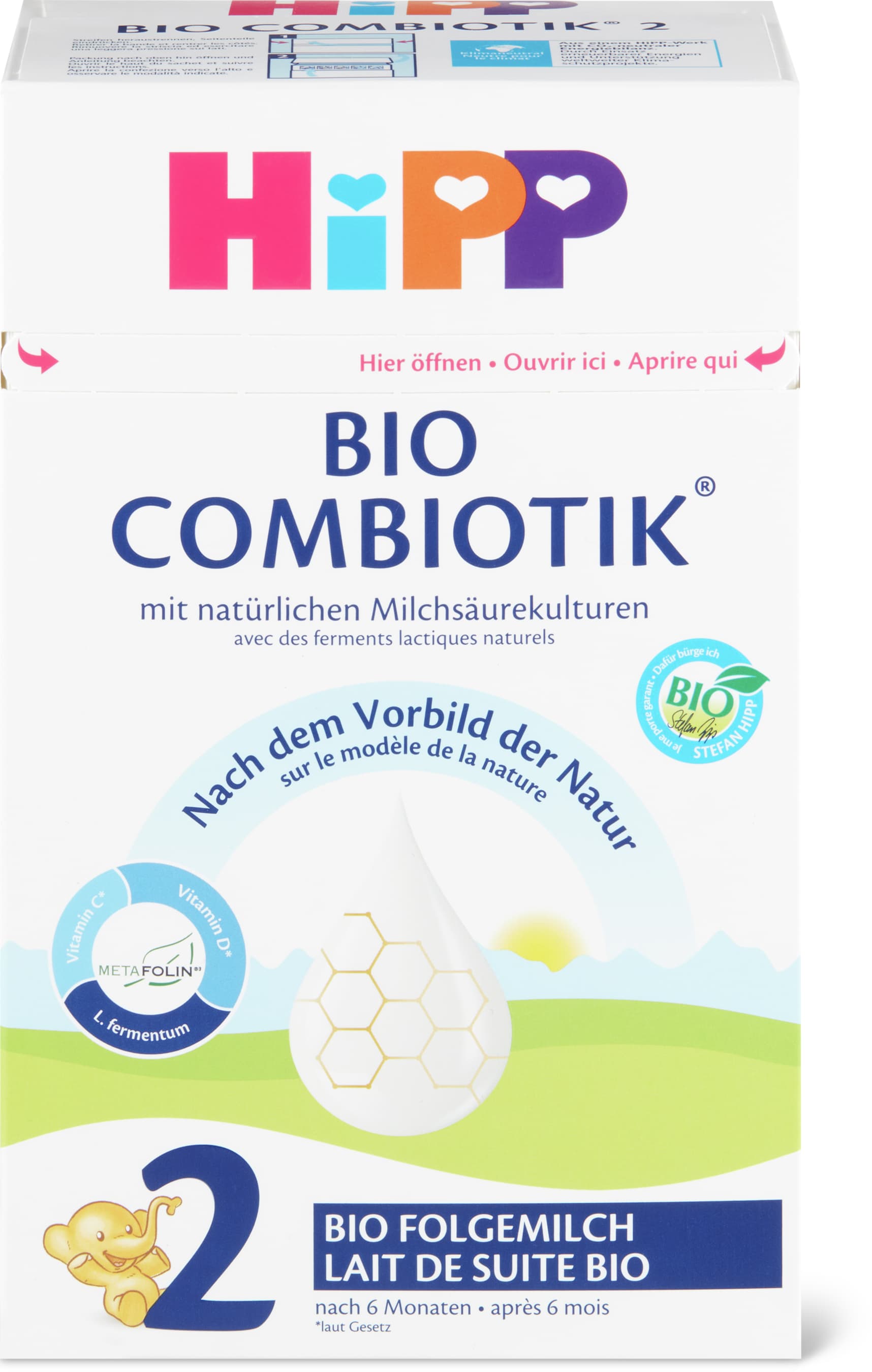 Hipp Lait de suite Combiotik 2 600g